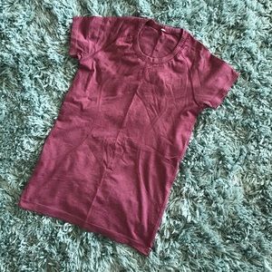 Lulu Swiftly Tech Short Sleeve in Magenta